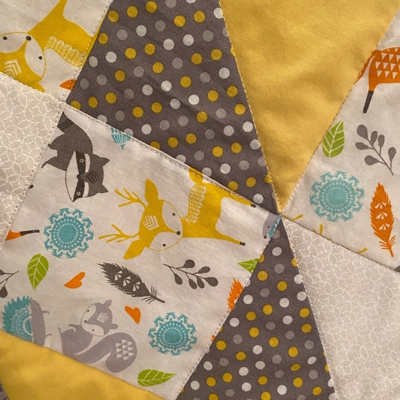NEW Cute forest animal themed quilt - Picture 4 of 4